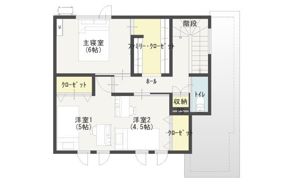 2階間取り