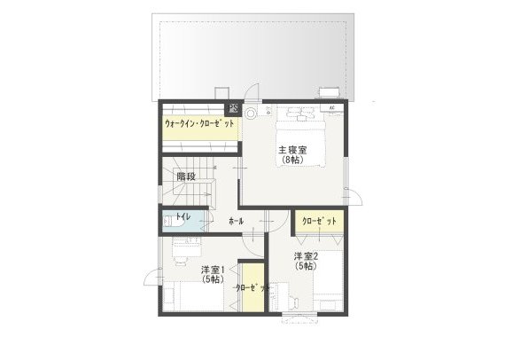 2階間取り