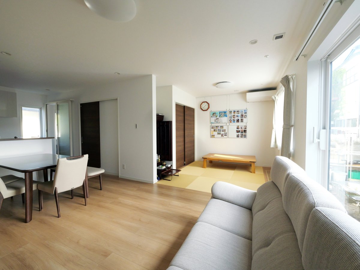 「リフォームから新築へ」ライフスタイルにぴったりのコンパクトで居心地のいい平屋