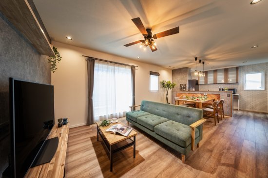 こだわりを詰め込んだカフェ風ヴィンテージの家